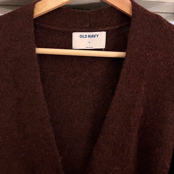 Maroon cardigan, Old Navy, barely worn - Picture 1 of 2